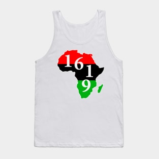 1619 Black Histroy Tank Top